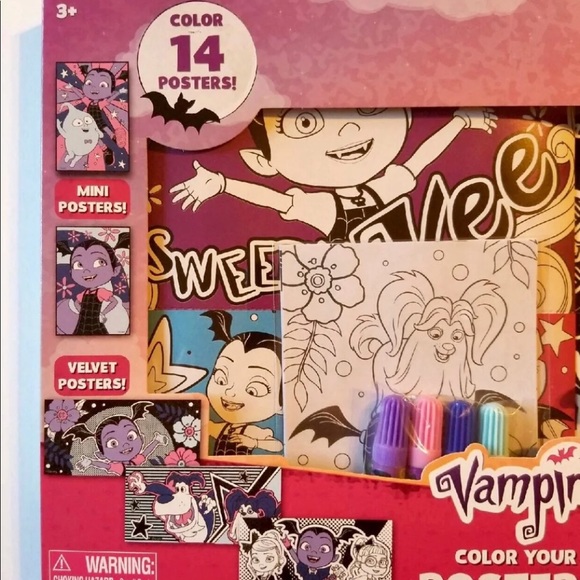 VAMPIRINA COLOR YOUR OWN 14 POSTERS - Picture 3 of 7